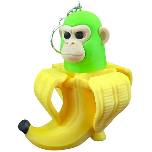 3D Шимпанзіні Бананіні, 11 см, рухлива