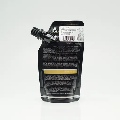 Акрилова фарба Sennelier Abstract, 500 мл, Переливчасте золото (Iridescent Gold) - фото 2