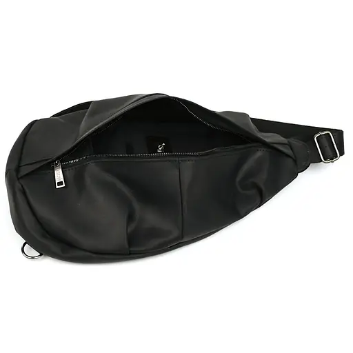 Рюкзак-слинг на одно плечо из лошадиной кожи TARWA 26х45х6 см sum0028224 - фото 5