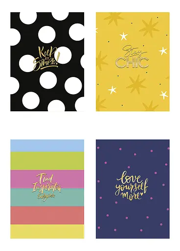 Комплект 4 шт загальних зошитів. Зошит Школярик А5 48 арк. у лінію 5206 4823088220100 - фото 1