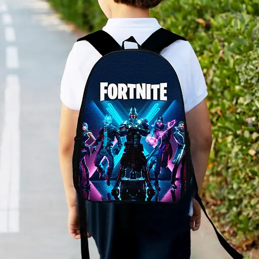 Рюкзак детский Фортнайт "Fortnite", 34х27см, городской ранец для мальчика с принтом (00412)
