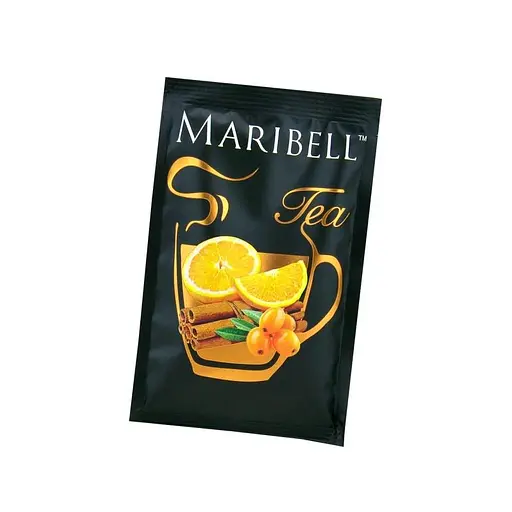 Чай концентрат Maribell Облепиха-апельсин-корица оранжевый 50 г