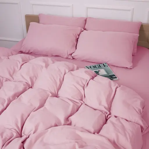 Наволочка MirSon Фланель 008 Pink 40х40 см (2200009651205) - фото 12