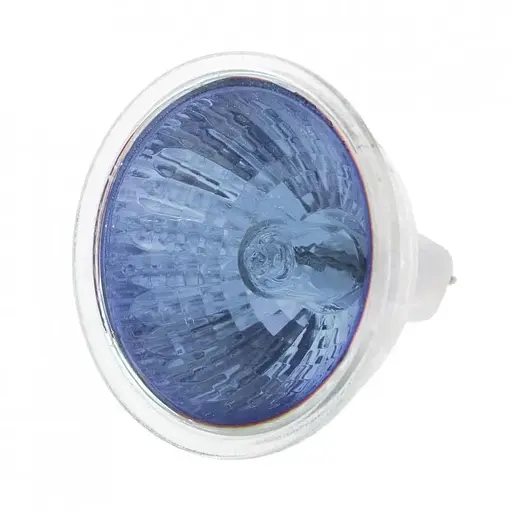 Лампа Brille галогенна 50W GU5.3 MR1636 Blue Br 12V