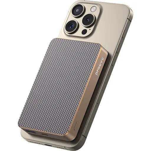 Павербанк Proove Carbon Slim Sunflare 10 000 mAh / 22.5 Вт (PBCS22110050) - фото 3