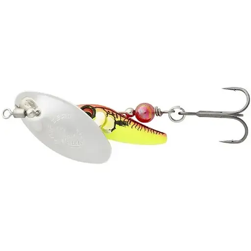 Блешня Savage Gear Sticklebait Spinner #3 9.1g Жовтий/білий (1013-1854.44.82)
