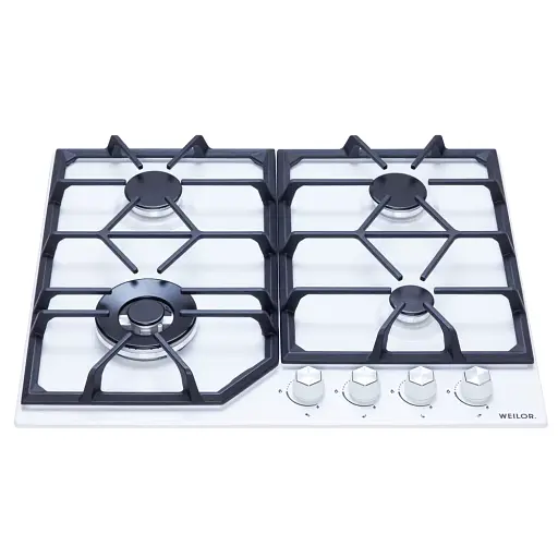 Поверхня газова на металі Weilor GM W 604 WH - фото 2