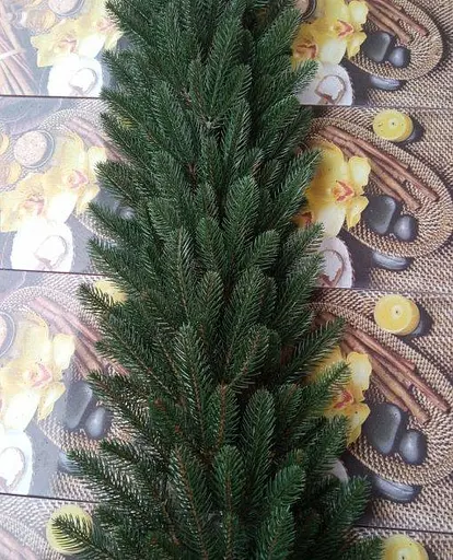 Гирлянда из хвои Премиум 1.5 м литая (Зеленая) - фото 4