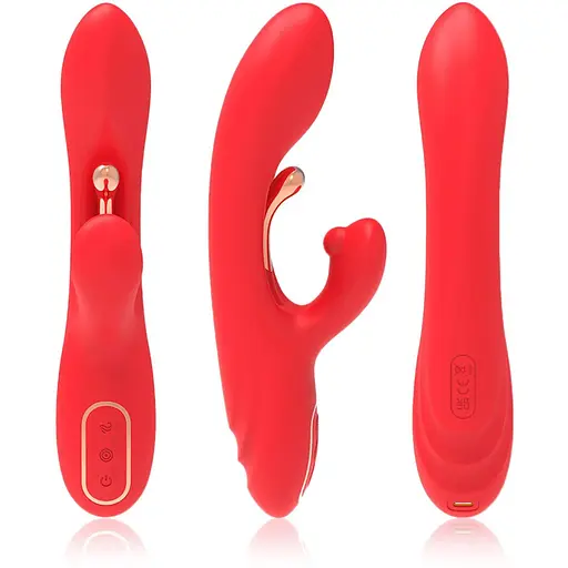 Вібратор-кролик B-Series Joy Nirvana 23.4 см (червоний)