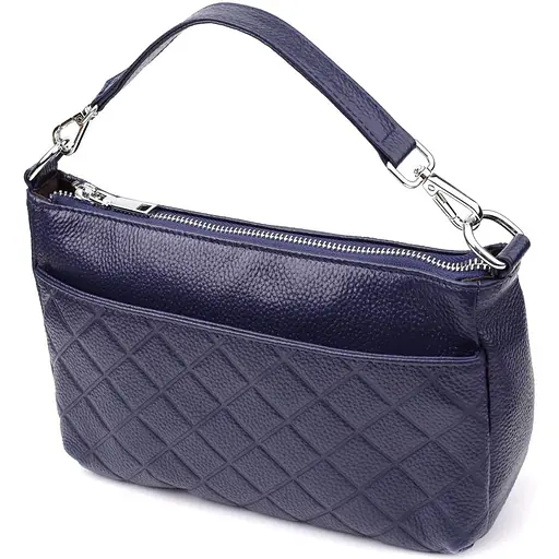 Женская сумка Vintage из натуральной кожи с двумя ремешками 25х16х8 см sum0027590 - фото 1