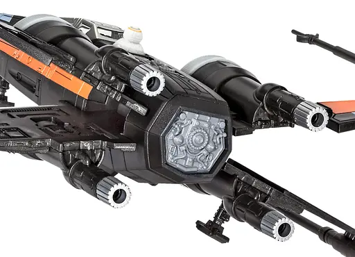 Интерактивный конструктор Истребитель X-wing Звездные войны со звуком Revell 06564 - фото 8