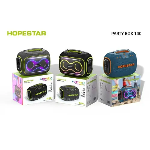 Колонка bluetooth Hopestar PARTYBOX 140 чорний - фото 2
