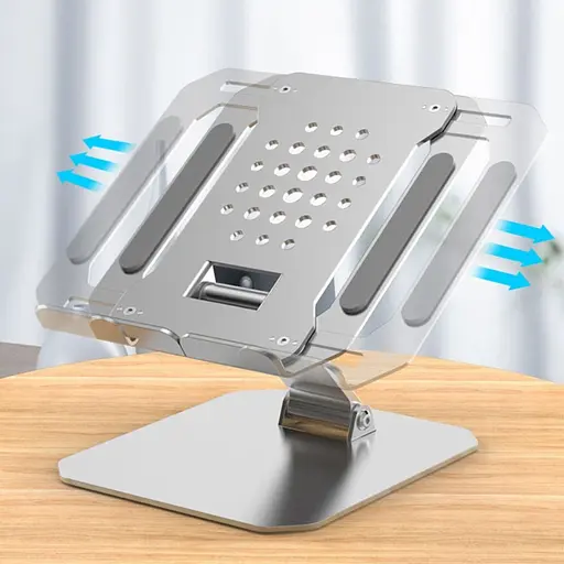 Тримач настільний T3 алюмінієвий для ноутбука - фото 3