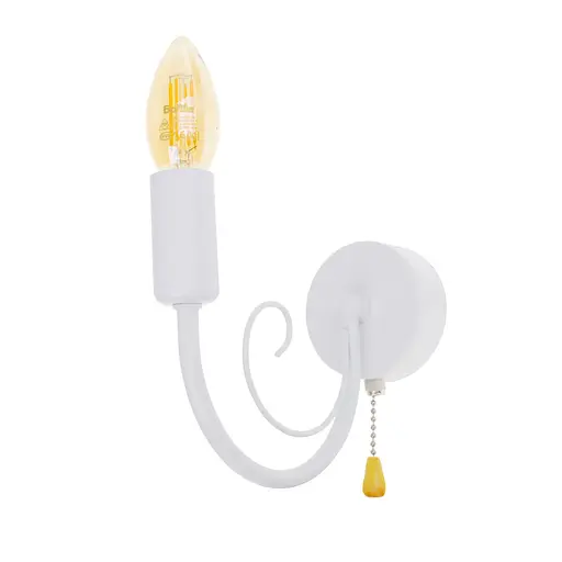 Бра Brille настенное свеча BKL-726W/1 E14 WH