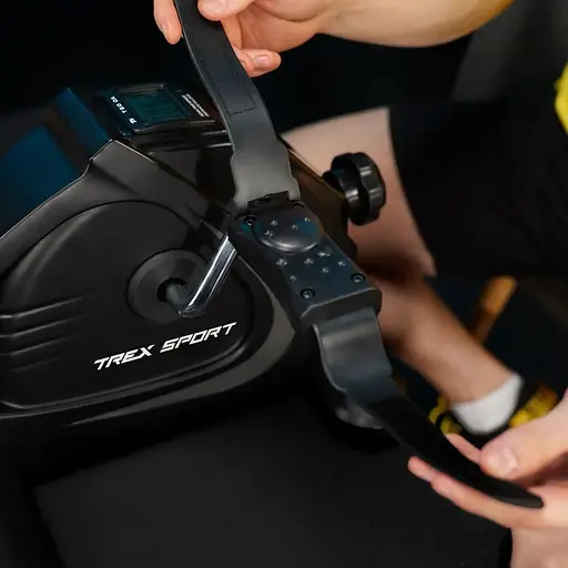 Міні велотренажер 2в1 Trex Sport TX-120BB BOIL реабілітаційний чорний - фото 4