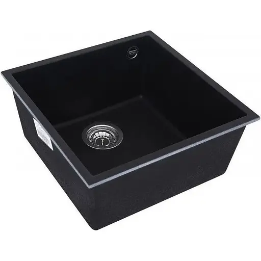 Кухонна мийка Elleci Q 102 Under TOP nero 40 - фото 3