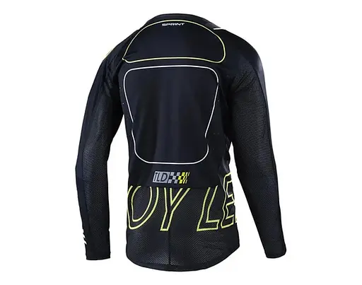Велоджерси Troy Lee Designs Sprint Jersey Drop In Black/Green M (1106-323326013) - фото 2