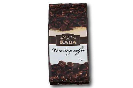 Кофе в зёрнах "Віденська кава" Vending Coffee 1 кг (ящик 6 кг) - фото 2