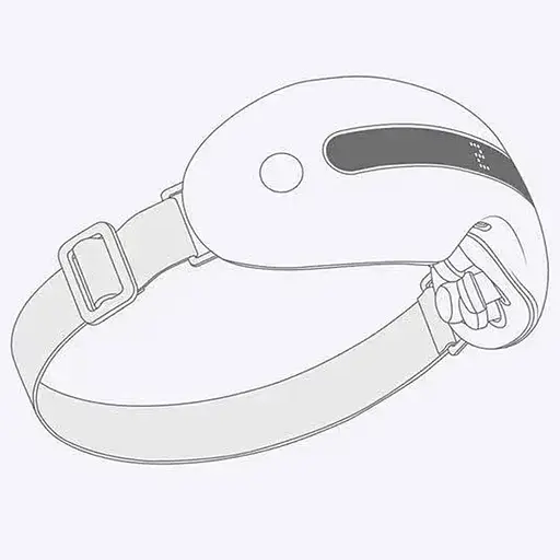 Масажер для очей WOLONOW Eye Massager (WOLO-SMD-E-S) - фото 4