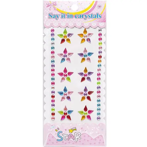 Наклейка камені "Зіроньки" XY-005 для авто, ноутбуків, телефонів Вид 6