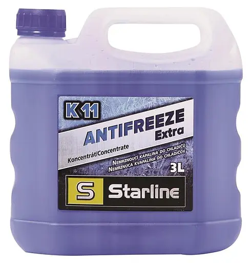 Антифриз Starline Extra K11 G-11 концентрат синій -74°C 3л (NA K11-3)