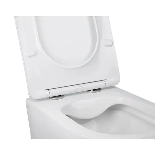 Набір Q-tap інсталяція 3 в 1 Nest QT0133M425 з панеллю змиву круглою QT0111M11111SAT + унітаз з сидінням Jay QT07335176W - фото 7