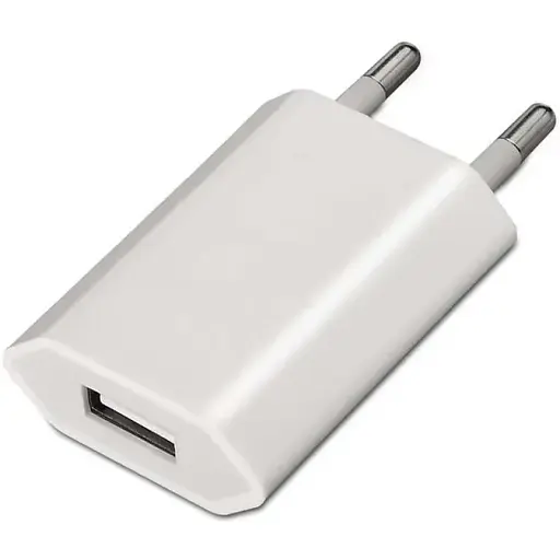 Мережевий зарядний пристрій для всіх телефонів з USB-входом на 1 А зарядний адаптер OEm 5w - фото 1