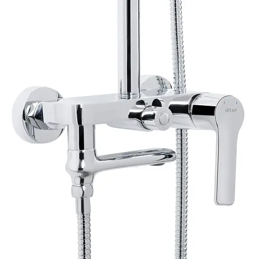 Душевая система универсальная Qtap TAUrus Chrome QTTAU111CRM45665 - фото 3