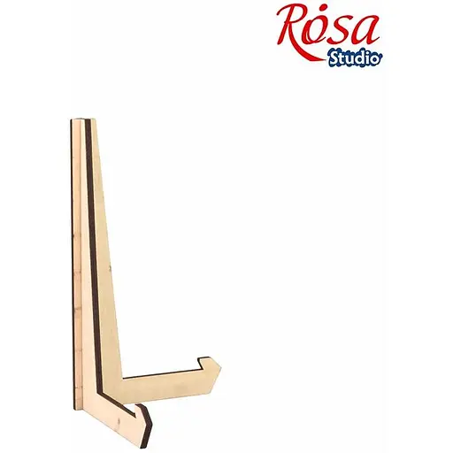 Мольберт-підставка (під картину/тарілку) ROSA Studio настільний А6 сувенірний 17х9х22см фанера  - фото 2