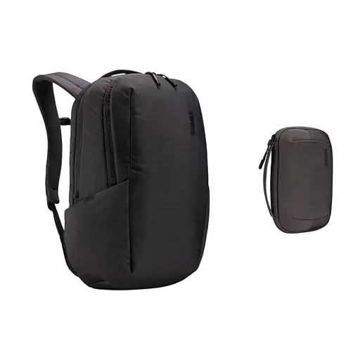 Комплект: Рюкзак Thule Subterra 2 Backpack 21L Vetiver Grey (TH 3205026) + Органайзер Thule Subterra 2 PowerShuttle Medium Vetiver Grey (TH 3205042)