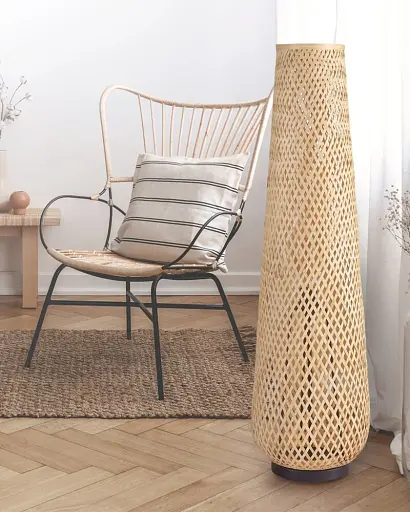 Торшер Goldlux 330130 Zanzibar E27 1x20W IP20 бежевый - фото 3