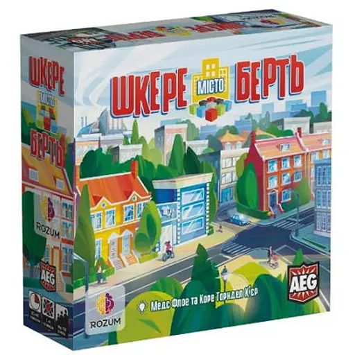 Настольная игра Rozum Город наперекосяк (Shake That City) (укр.) (R023UA) - фото 1