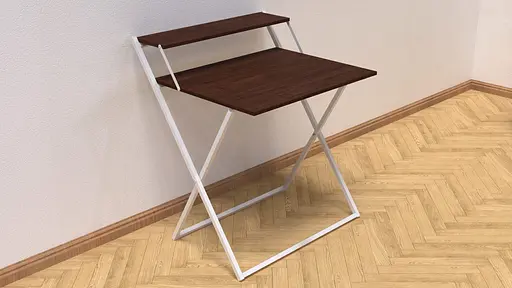 Стіл трансформер Компакт 4 750x790x720 Білий метал ДСП Венге Магія 16 мм FRD-105405 - фото 4