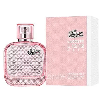 Оригинал Lacoste L.12.12 Rose Sparkling 50 мл туалетная вода - фото 1