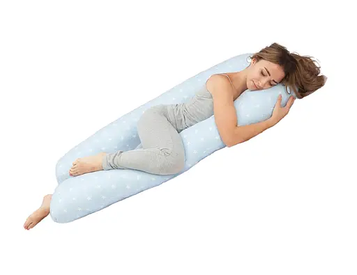 Подушка для вагітних Moontime "Зірки на блакитному" - фото 1