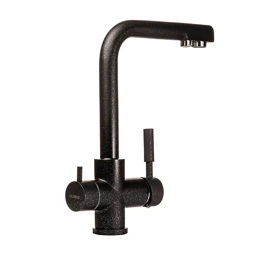 Смеситель для кухни под осмос Globus Lux GLLR-0888-1-Onix Черный - фото 2