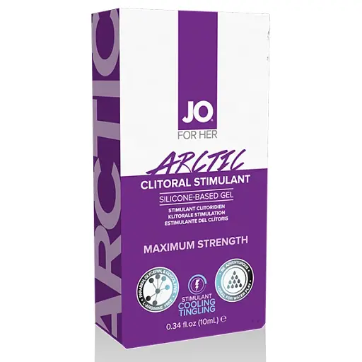 Стимулирующий гель для клитора System Jo Arctic Clitoral Stimulant 10 мл - фото 3