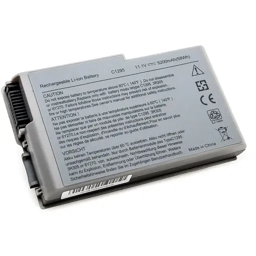 Акумулятор PowerPlant для ноутбуків DELL Latitude D600 (C1295, DE D600, 3S2P) 11.1V 5200mAh