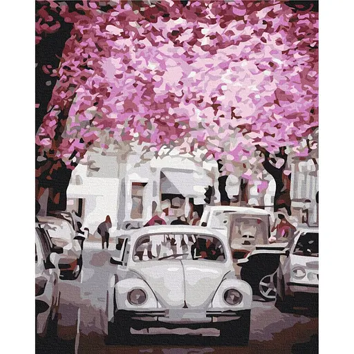 Картина по номерам В городе весна Brushme 40x50 см разноцветная 000277993 - фото 1