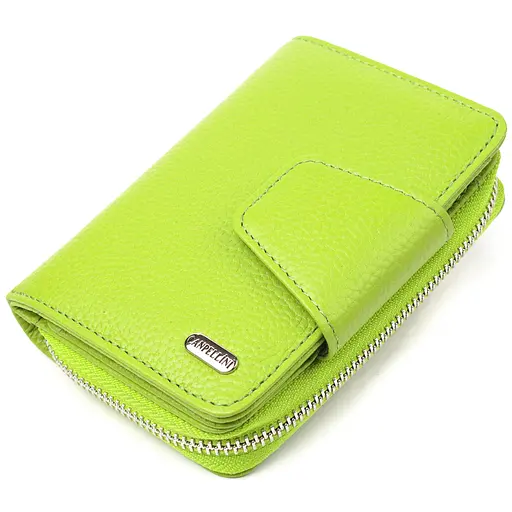 Кожаный женский кошелек Canpellini 9.5х13.2х3 см acs0025112 - фото 1