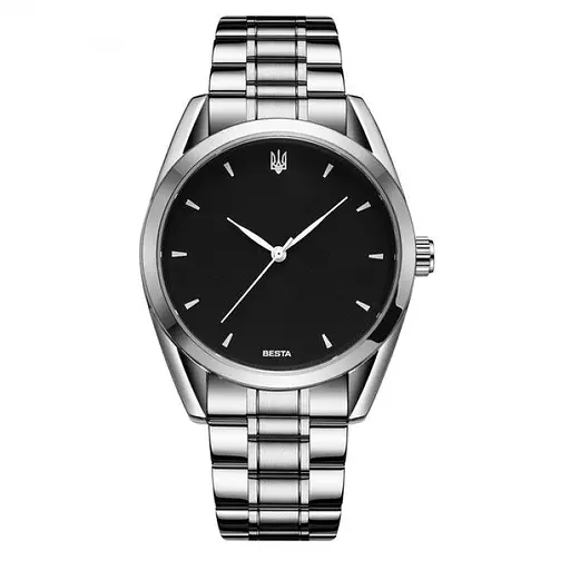 Мужские наручные часы Besta Nation (Серебристые)