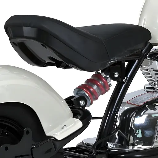 Електромобіль дитячий Мотоцикл M 6016AL-11 36V USB Bluetooth TF шкіра сірий - фото 5