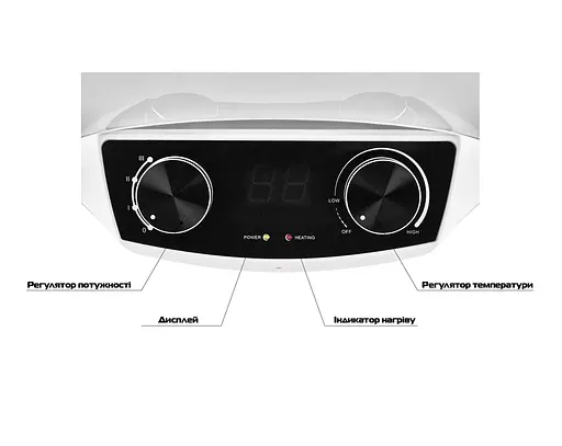 Водонагреватель "Цилиндр" Mixxus EWH-08080 Round Dry накопительный 80 л сухой тэн 2 kW WH0609 - фото 3