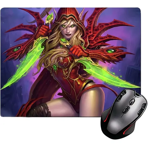 Ігрова поверхня Nextprint Вища ельфійка Кельдораї Хартстоун Hearthstone 300 х 250 мм (23813) 
