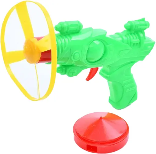 Вертушка, 7 см, на запуску (пістолет 12 см), 11.5x15x3 см (В асортименті)