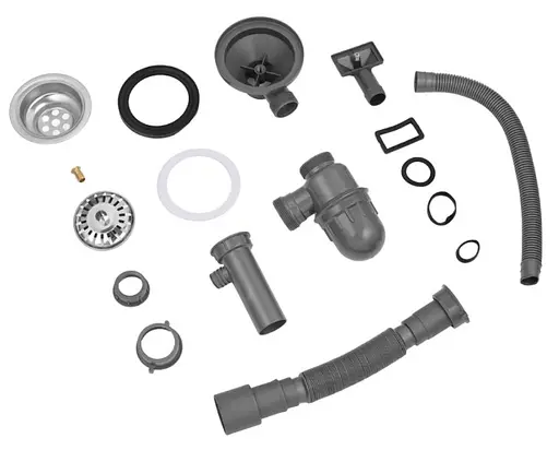 Кухонная мойка Kroner KRP Satin - 6050 (0.6 мм) (CV031911) - фото 5