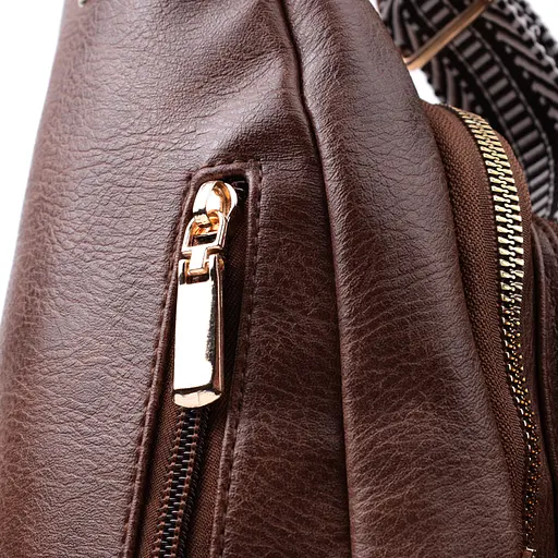 Слинг сумка для женщин Vintage из экокожи 18.5х29х8 см sum0026963 - фото 5