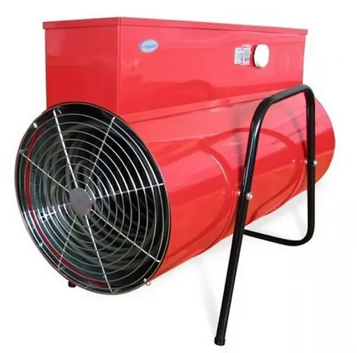 Електрична теплова гармата Vulkan 18кВт, площа обігріву 180 кВт, червоний, підлоговий, червоний, 380В (18000 ТП) - фото 2