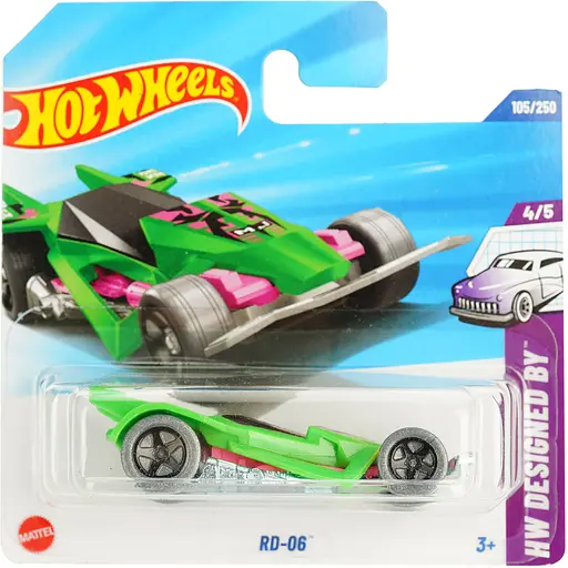 Базовая машинка Hot Wheels HW Designed By RD-06 зеленая (5785) HYX82-N521     