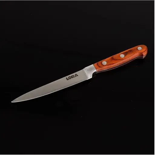 Ніж універсальний з нержавіючої сталі 24.5х2 см Wood (NS45KN) - фото 4